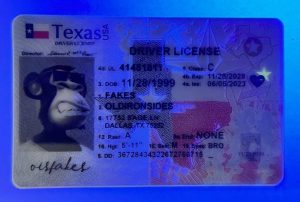 Texas Driver License(New TX 2022 PolyCard)