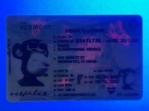 Vermont Driver License(VT 2023 PolyCard)