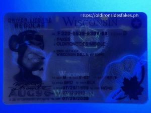 Wisconsin Driver License(WI 2023 PolyCard)
