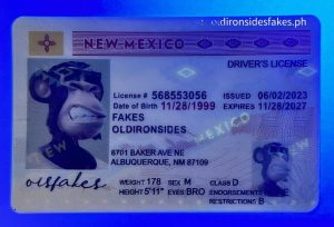 New Mexico Driver License(Old NM)