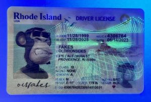 Rhode Island Driver License(New RI)