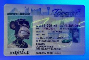 Tennessee Driver License(TN O21)