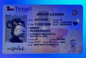 Texas Driver License(New TX O21 2020)