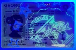 Georgia Driver License(New GA 2022 CDL PolyCard)